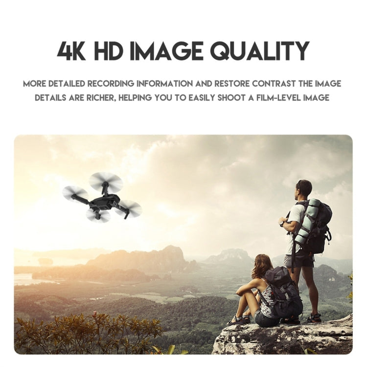 LS-E525 4K Single HD Camera Mini Foldable RC Quadcopter Drone Remote Control Aircraft(White) - RC Aircrafts by buy2fix | Online Shopping UK | buy2fix