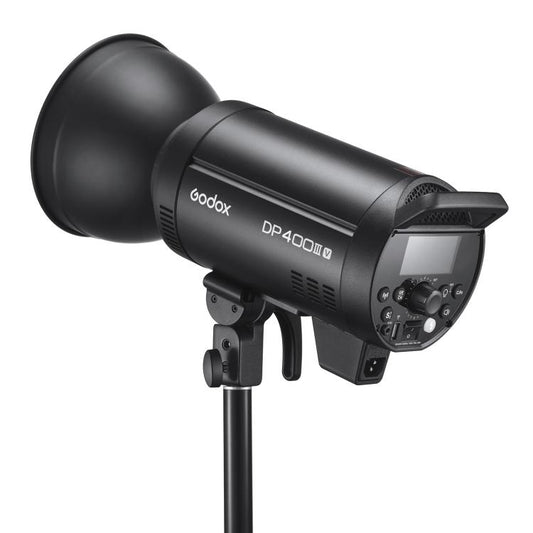 Godox DP400III-V Studio Flash Photo Light 400Ws 2.4G Wireless X System Bowens Mount Light (US Plug) - Shoe Mount Flashes by Godox | Online Shopping UK | buy2fix