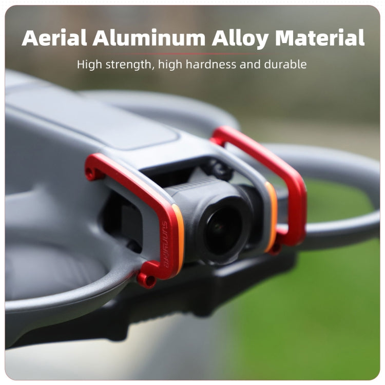 For DJI Avata 2 Sunnylife Gimbal Aluminum Anti-collision Bumper (Red) - Other by Sunnylife | Online Shopping UK | buy2fix