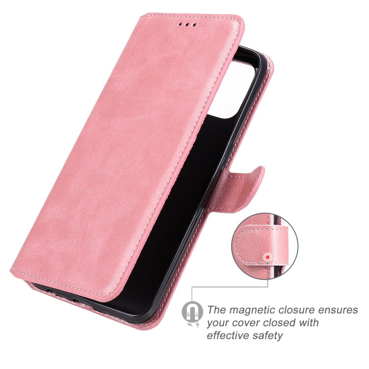 For OPPO A53 / A53S / A32 Classic Calf Texture PU + TPU Horizontal Flip Leather Case, with Holder & Card Slots & Wallet(Rose Gold) - OPPO Cases by buy2fix | Online Shopping UK | buy2fix