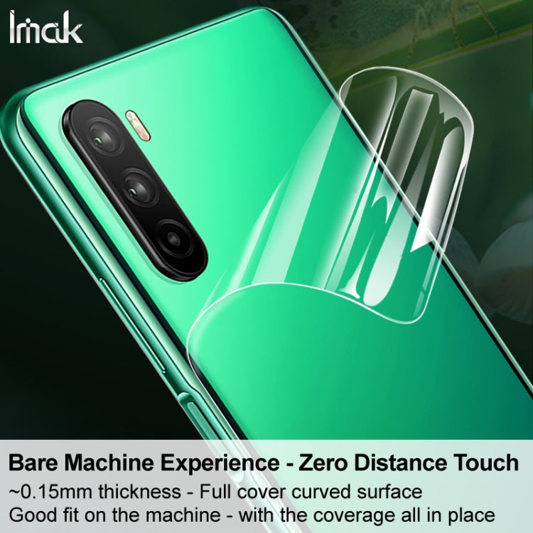 For OnePlus 9 Pro 2 PCS IMAK 0.15mm Curved Full Screen Protector Hydrogel Film Back Protector - OnePlus Tempered Glass by imak | Online Shopping UK | buy2fix