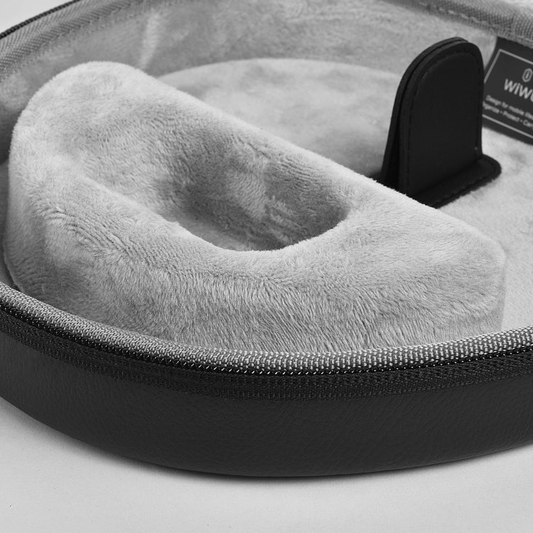 WIWU Ultra-thin Smart Headset Bag Storage Box for AirPods Max(Grey) - For AirPods Max by WIWU | Online Shopping UK | buy2fix