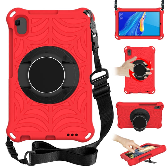 For Huawei MediaPad M6 8.4 Spider King EVA Protective Case with Adjustable Shoulder Strap & Holder(Red) - Huawei by buy2fix | Online Shopping UK | buy2fix