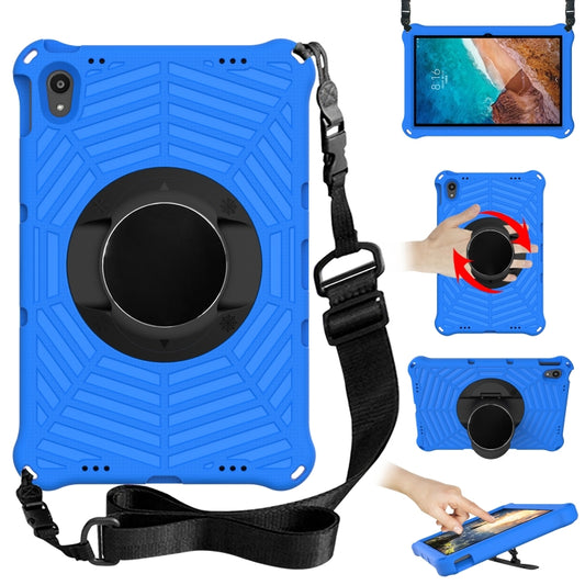 For Lenovo Tab P11 TB-J606F / XiaoXin Pad 11 Spider King EVA Protective Case with Adjustable Shoulder Strap & Holder(Blue) - Lenovo by buy2fix | Online Shopping UK | buy2fix