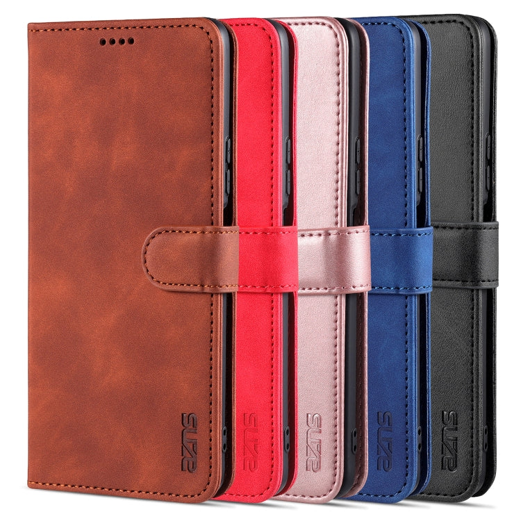 For Honor 50 SE AZNS Skin Feel Calf Texture Horizontal Flip Leather Case with Card Slots & Holder & Wallet(Rose Gold) - Honor Cases by AZNS | Online Shopping UK | buy2fix