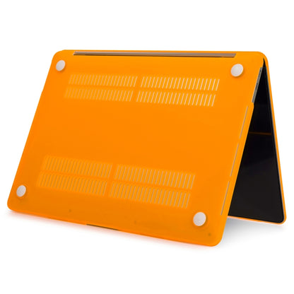 For Macbook Pro 16 inch Laptop Matte Style Protective Case(Orange) - MacBook Pro Cases by buy2fix | Online Shopping UK | buy2fix