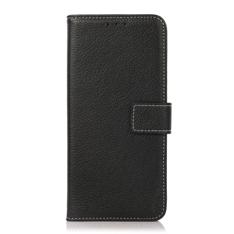 For OnePlus Nord 2 5G Litchi Texture Horizontal Flip Leather Case with Holder & Card Slots & Wallet(Black) - OnePlus Cases by buy2fix | Online Shopping UK | buy2fix