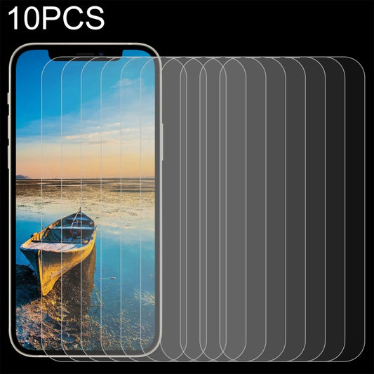 For iPhone 13 mini 10pcs 0.26mm 9H 2.5D Tempered Glass Film - iPhone 13 mini Tempered Glass by buy2fix | Online Shopping UK | buy2fix