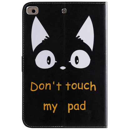 For iPad Mini 2019 & 4 & 3 & 2 & 1 3D Colored Drawing Horizontal Flip Leather Case with Holder & Card Slots & Wallet & Sleep / Wake-up Function(Cat Ears) - iPad mini (2019) / mini 5 Cases by buy2fix | Online Shopping UK | buy2fix