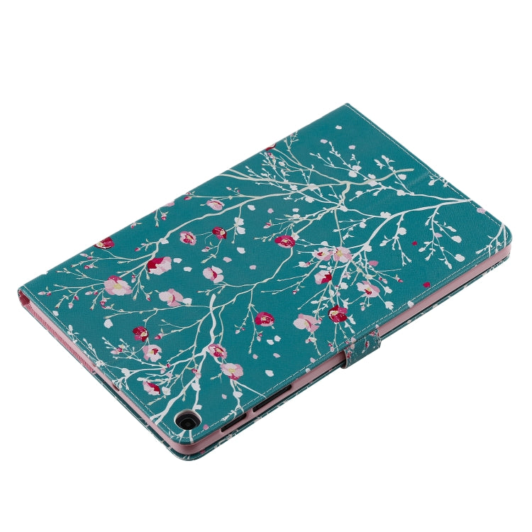 For Galaxy Tab A 10.1 (2019) 3D Colored Drawing Horizontal Flip Leather Case with Holder & Card Slots & Wallet(Apricot Tree) - Tab A 10.1 by buy2fix | Online Shopping UK | buy2fix