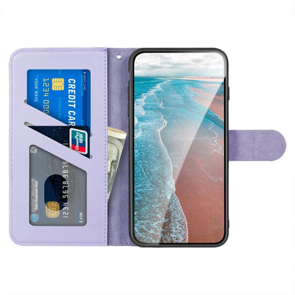 For Xiaomi Redmi Note 8 Sika Deer Embossing Pattern Horizontal Flip PU Leather Case with Holder & Card Slot & Wallet & Photo Frame(Purple) - Xiaomi Cases by buy2fix | Online Shopping UK | buy2fix