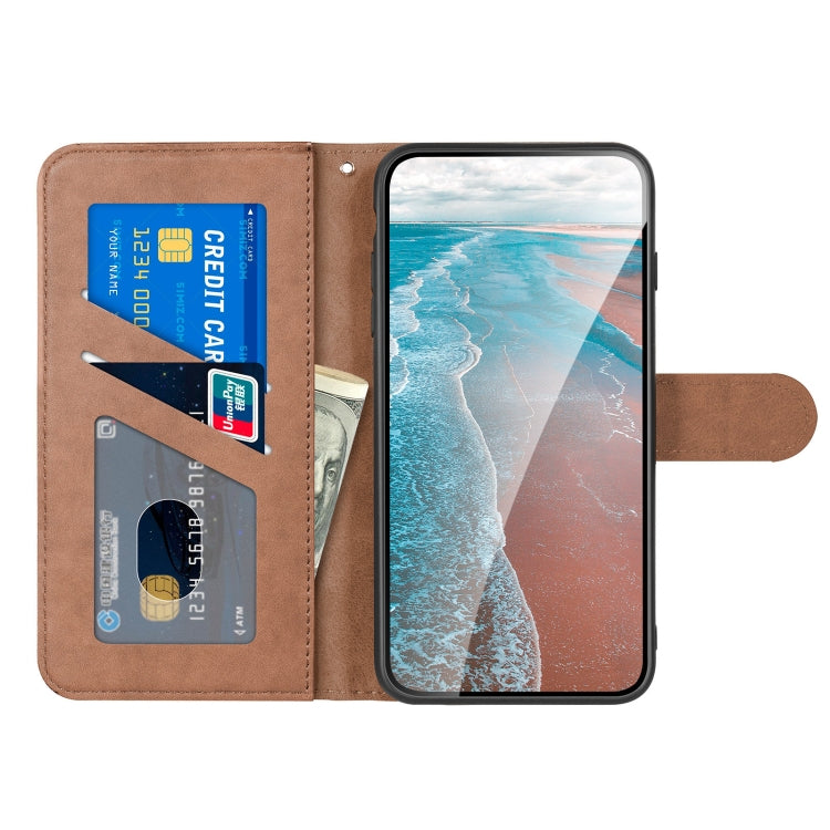 For Xiaomi Redmi Note 9T Sika Deer Embossing Pattern Horizontal Flip PU Leather Case with Holder & Card Slot & Wallet & Photo Frame(Brown) - Xiaomi Cases by buy2fix | Online Shopping UK | buy2fix