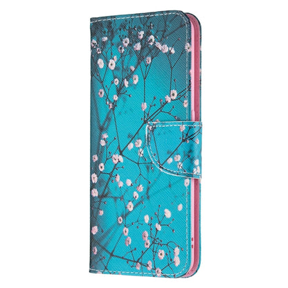 For OPPO A94 5G / Reno5 Z 5G / F19 Pro+ Colored Drawing Pattern Horizontal Flip Leather Case with Holder & Card Slots & Wallet(Plum Blossom) - OPPO Cases by buy2fix | Online Shopping UK | buy2fix