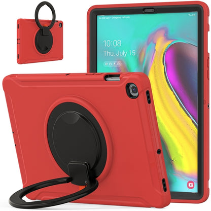 For Samsung Galaxy Tab S5e 10.5 inch T720 2019 Shockproof TPU + PC Protective Case with 360 Degree Rotation Foldable Handle Grip Holder & Pen Slot(Red) - Tab S5E 10.5 T720 / T725 by buy2fix | Online Shopping UK | buy2fix