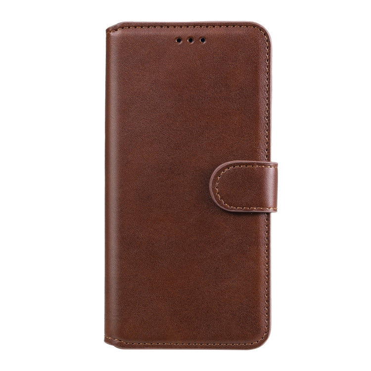 For iPhone 13 mini Classic Calf Texture PU + TPU Horizontal Flip Leather Case with Holder & Card Slots & Wallet (Brown) - iPhone 13 mini Cases by buy2fix | Online Shopping UK | buy2fix