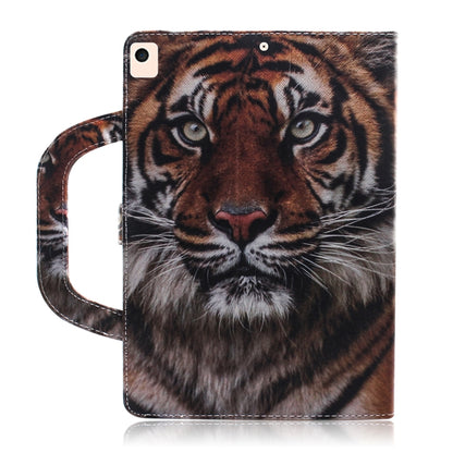 For iPad 10.2 / 10.5 / Air 2019 3D Colored Drawing Horizontal Flip Leather Case with Holder & Card Slot & Wallet & Handle(Siberian Tiger) - iPad Air (2019) Cases by buy2fix | Online Shopping UK | buy2fix
