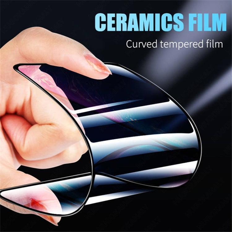 9D Full Screen Full Glue Ceramic Film For iPhone 14 / 13 / 13 Pro - Front Protector by buy2fix | Online Shopping UK | buy2fix