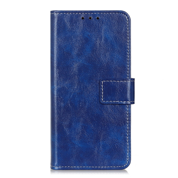 For Nokia XR20 5G Retro Crazy Horse Texture Horizontal Flip Leather Case with Holder & Card Slots & Photo Frame & Wallet(Blue) - Nokia Cases by buy2fix | Online Shopping UK | buy2fix