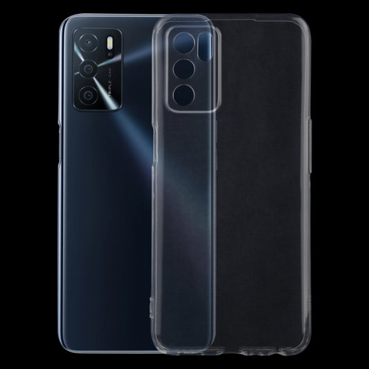 For OPPO A16 0.75mm Ultra-thin Transparent TPU Soft Protective Case - OPPO Cases by buy2fix | Online Shopping UK | buy2fix