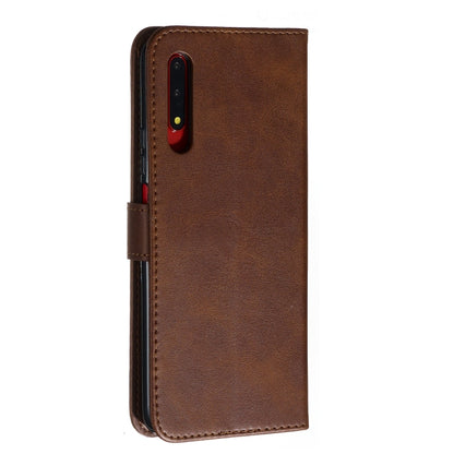 For Huawei Honor 9X / Honor 9X Pro Fashion Calf Texture Zipper Horizontal Flip PU Leather Case, with Holder & Card Slots & Wallet(Brown) - Honor Cases by buy2fix | Online Shopping UK | buy2fix