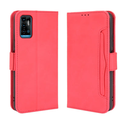 For ZTE Blade A71 Skin Feel Calf Pattern Horizontal Flip Leather Case with Holder & Card Slots & Photo Frame(Red) - ZTE Cases by buy2fix | Online Shopping UK | buy2fix