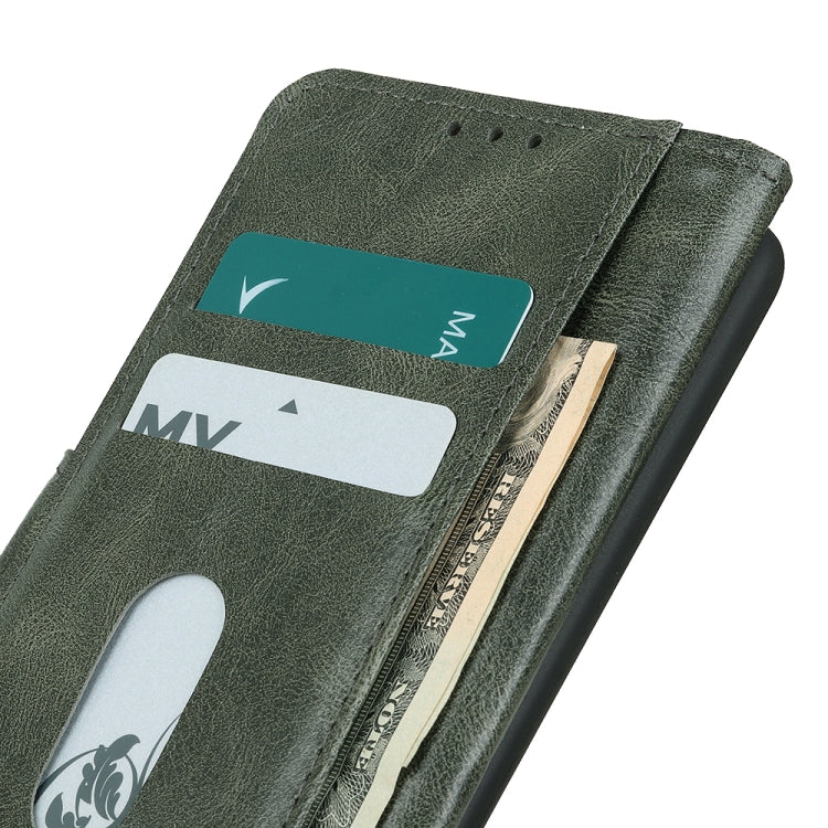 For Xiaomi Poco X3 GT Mirren Crazy Horse Texture Horizontal Flip Leather Case with Holder & Card Slots & Wallet(Dark Green) - Xiaomi Cases by buy2fix | Online Shopping UK | buy2fix