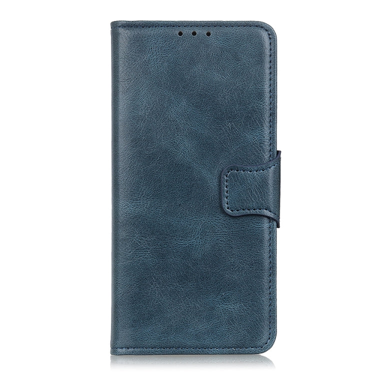 For Xiaomi Poco X3 GT Mirren Crazy Horse Texture Horizontal Flip Leather Case with Holder & Card Slots & Wallet(Blue) - Xiaomi Cases by buy2fix | Online Shopping UK | buy2fix