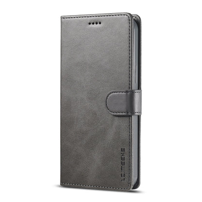 For iPhone 13 Pro Max LC.IMEEKE Calf Texture Horizontal Flip Leather Case with Holder & Card Slots & Wallet (Grey) - iPhone 13 Pro Max Cases by LC.IMEEKE | Online Shopping UK | buy2fix