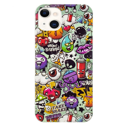 For iPhone 13 Luminous TPU Soft Protective Case(Rubbish) - iPhone 13 Cases by buy2fix | Online Shopping UK | buy2fix