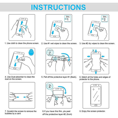 For Ulefone Note 7P 50 PCS 0.26mm 9H 2.5D Tempered Glass Film - Ulefone Tempered Glass by buy2fix | Online Shopping UK | buy2fix