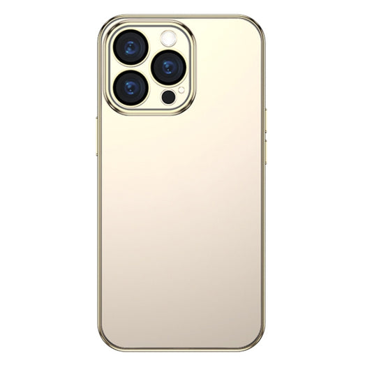 For iPhone 13 Pro Max TOTUDESIGN AA-155 Soft Jane Series Hardcover Edition Shockproof Electroplating TPU Protective Case (Gold) - iPhone 13 Pro Max Cases by TOTUDESIGN | Online Shopping UK | buy2fix