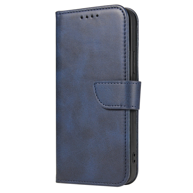 For iPhone 13 Pro Max Calf Texture Buckle Horizontal Flip Leather Case with Holder & Card Slots & Wallet (Blue) - iPhone 13 Pro Max Cases by buy2fix | Online Shopping UK | buy2fix