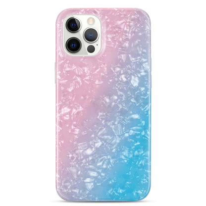 For iPhone 13 Pro Max Gradient Color Shell Texture IMD TPU Shockproof Case (Gradient Pink Blue) - iPhone 13 Pro Max Cases by buy2fix | Online Shopping UK | buy2fix