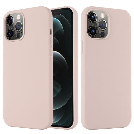 For iPhone 13 Pro Max Shockproof Silicone Magnetic Magsafe Case (Sand Pink) - iPhone 13 Pro Max Cases by buy2fix | Online Shopping UK | buy2fix