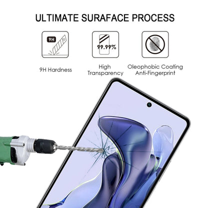 For Xiaomi Mi 11T / 11T Pro 25 PCS Full Glue Full Screen Tempered Glass Film -  by buy2fix | Online Shopping UK | buy2fix