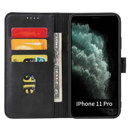 Calf Texture Buckle Horizontal Flip Leather Case with Holder & Card Slots & Wallet For iPhone 11 Pro Max(Black) - iPhone 11 Pro Max Cases by buy2fix | Online Shopping UK | buy2fix