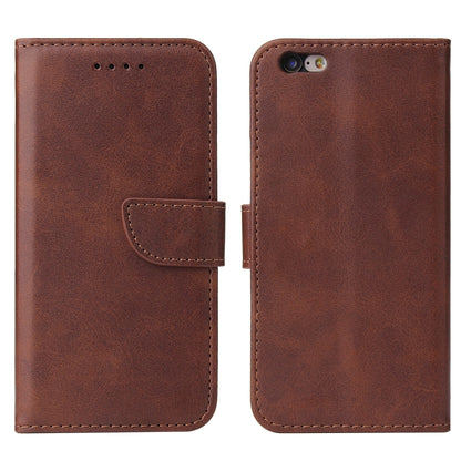 Calf Texture Buckle Horizontal Flip Leather Case with Holder & Card Slots & Wallet For iPhone 6 Plus & 6s Plus(Brown) - More iPhone Cases by buy2fix | Online Shopping UK | buy2fix