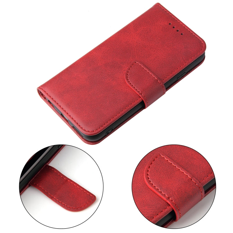 Calf Texture Buckle Horizontal Flip Leather Case with Holder & Card Slots & Wallet For iPhone 6 & 6s(Red) - More iPhone Cases by buy2fix | Online Shopping UK | buy2fix