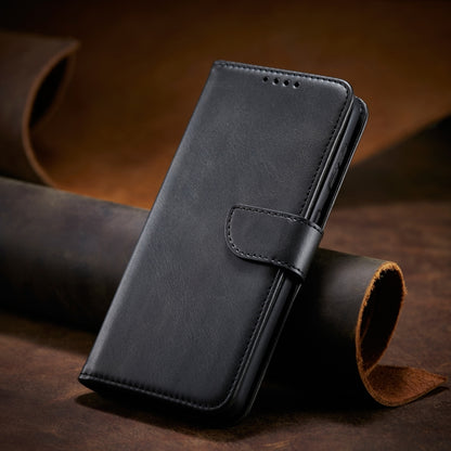 For Xiaomi Redmi 9 Calf Texture Buckle Horizontal Flip Leather Case with Holder & Card Slots & Wallet(Black) - Xiaomi Cases by buy2fix | Online Shopping UK | buy2fix