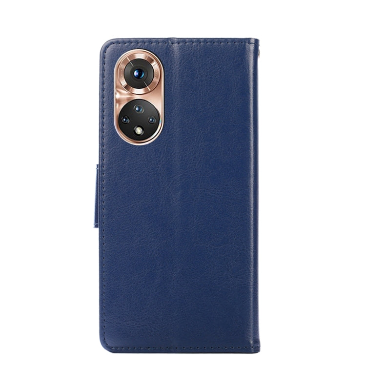 For Honor 50 Crystal Texture Horizontal Flip Leather Case with Holder & Card Slots & Wallet(Royal Blue) - Honor Cases by buy2fix | Online Shopping UK | buy2fix