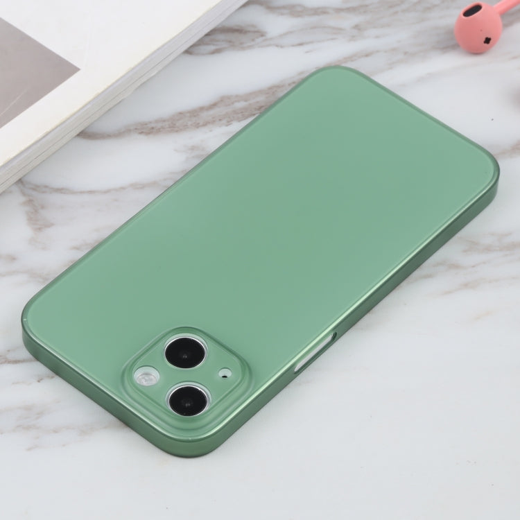 For iPhone 13 mini Camera Precision Hole PP Protective Case (Green) - iPhone 13 mini Cases by buy2fix | Online Shopping UK | buy2fix