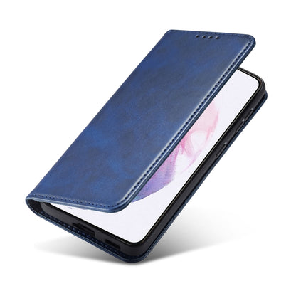 For Xiaomi Redmi Note 9 Pro Calf Texture Magnetic Horizontal Flip Leather Case with Holder & Card Slots & Wallet(Blue) - Xiaomi Cases by buy2fix | Online Shopping UK | buy2fix