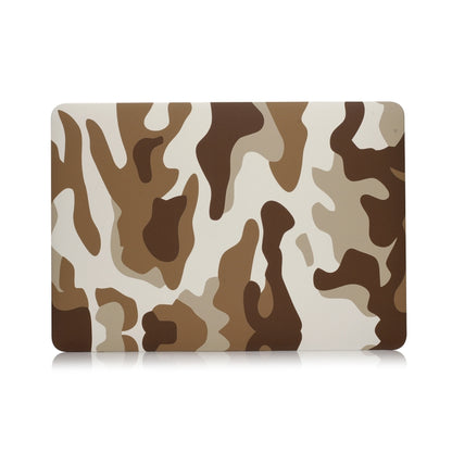 Camouflage Pattern Laptop Water Decals PC Protective Case For MacBook Retina 15.4 inch A1398(Brown Camouflage) - MacBook Pro Cases by buy2fix | Online Shopping UK | buy2fix