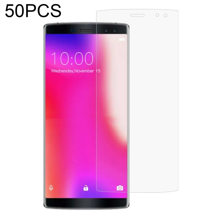 50 PCS 0.26mm 9H 2.5D Tempered Glass Film For Doogee BL12000 Pro - For Doogee by buy2fix | Online Shopping UK | buy2fix