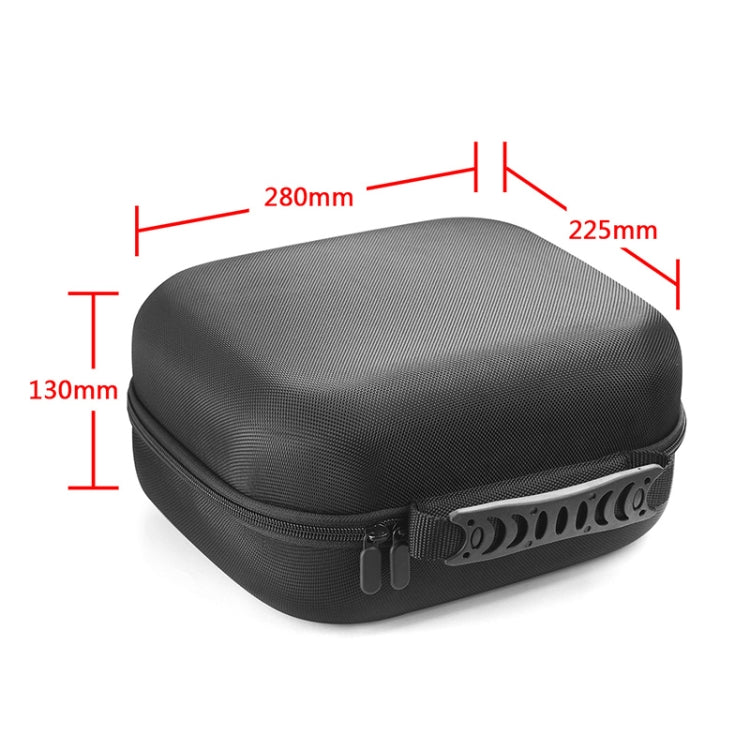 For 1MORE Spearhead VRX / H1006 / MK801 Bluetooth Headset Protective Storage Bag(Black) - Other Earphone Case by buy2fix | Online Shopping UK | buy2fix