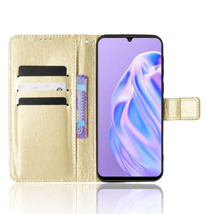 For Ulefone Note 6/ Note 6P Retro Crazy Horse Texture Leather Phone Case(Gold) - Ulefone Cases by buy2fix | Online Shopping UK | buy2fix