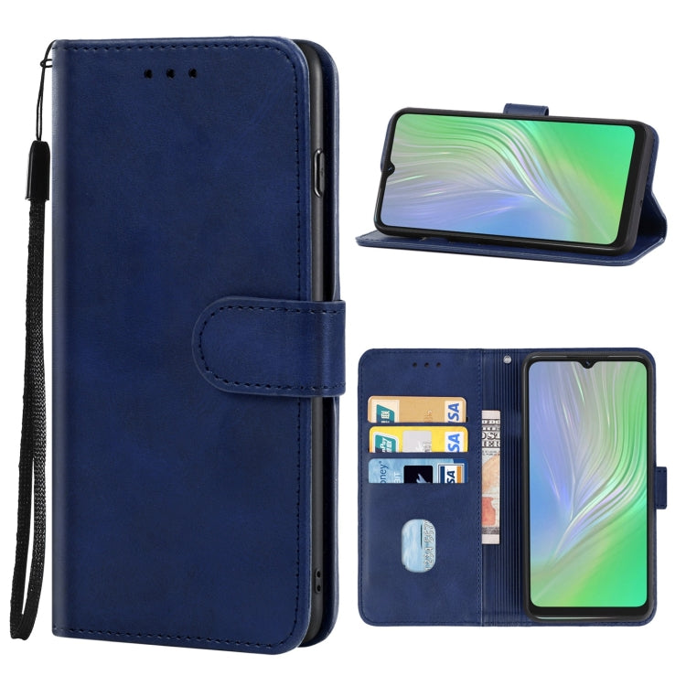 Leather Phone Case For Blackview A55(Blue) - More Brand by buy2fix | Online Shopping UK | buy2fix