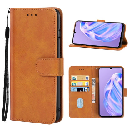 Leather Phone Case For Ulefone Note 6P(Brown) - Ulefone Cases by buy2fix | Online Shopping UK | buy2fix