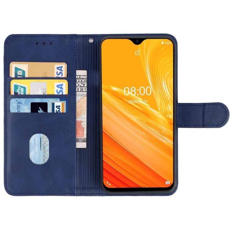 Leather Phone Case For Ulefone Note 8(Blue) - Ulefone Cases by buy2fix | Online Shopping UK | buy2fix