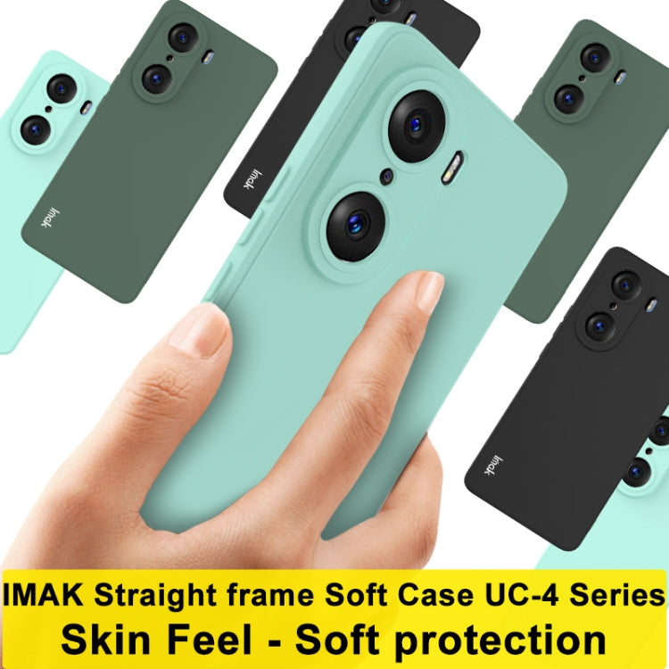 For Honor 60 Pro 5G imak UC-4 Series Straight Edge TPU Soft Protective Case(Dark Green) - Honor Cases by imak | Online Shopping UK | buy2fix